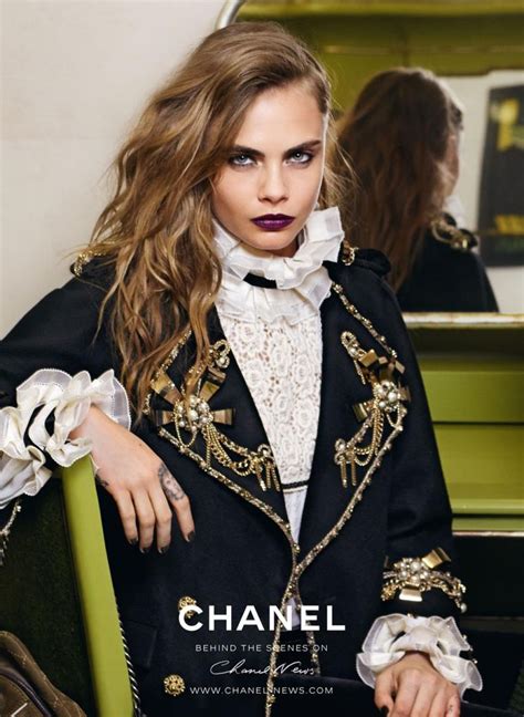 cara delevingne and chanel
